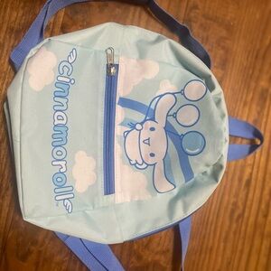 Sanrio Cinnamoroll mini backpack kids cute travel play whimsical unique